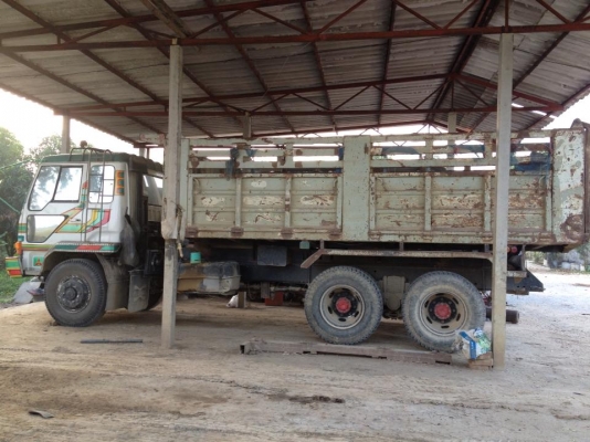 ขายรถ 10 ล้อดัมพ์ MITSUBICHI FN527TC เครื่อง 6D16 195 แรงม้า 10 SPEED