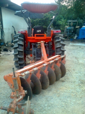 ขายด่วนรถไถคูโบต้า M5000 พร้อมใบดันหน้าใหม่