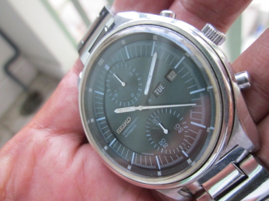 +++++ SEIKO JUMBO 6138 หน้าน้ำเงินมันเงา +++++