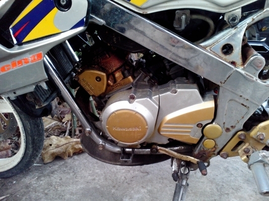 ขาย KR150 ปี39 รถจอดนาน ทะเบียนชุดโอนครบ ภาษีขาดเกินสามปี