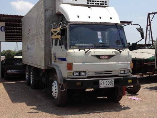 ขาย HINO 10 ล้อ (F18) ตู้เย็น เพลาเดียว ปี 91 เครื่อง 195 แรงม้า (HO7D) เบรกจิ๊ฟฟี่ พวงมาลัยเพาเวอร์ ยางพอใช้ ซัซซีสวย หัวเก๋งไม่ผุ มีแอร์ อุปกรณ์ครบ ขับดีมากกก ขาย 700,000