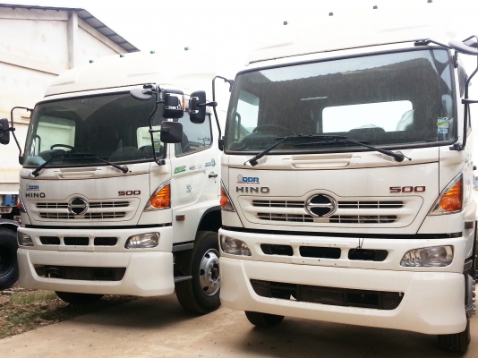 หัวรถ Hino น้ำมัน 344&amp;380 รถห้าง