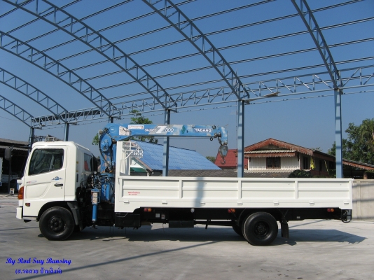 ขาย 6 ล้อฮีโน่ เมก้าเครน Super Z 3 ตันท้อง V 175 แรง ยาว 5.80 ม. ปี 2005 สภาพสวยจัดกว่า 90\% เครื่องแน่น คัสซีสวยกิ๊ป รถใช้น้อย วิ่ง 8X,XXX โล พร้อมใช้ สนใจชมรถก่อนได้ครับ