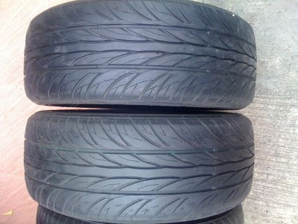 ยางขอบ17ขนาด 215 45 17ปี08มี1คู่