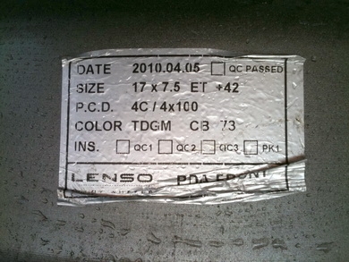 ขายแม็กซ์ Lenso 17 ขนาด 4 รู 100 หน้าตื้นหลังลึก หน้า 7.5+ Off 42 หลัง 8.0 +off 38 ใส่รถได้ทุกรุ่น ที่เป็น 4 รู สภาพไม่ซ่อมไม่ดุ้งไม่เบียดครับ Tel.085-150-9040..P ขายแม็กซ์ Lenso 17 ขนาด 4 รู 100 หน้าตื้นหลังลึก หน้า 7.5+ Off 42 หลัง 8.0 +off 38 ใส่รถได้ทุกรุ่น ที่เป็น 4 รู สภาพไม่ซ่อมไม่ดุ้งไม่เบียดครับ Tel.085-150-9040..P