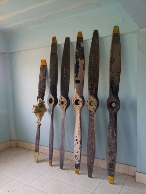 ขายใบพัดเครื่องบิน Bird Dog และ เครื่องยนต์ ของแท้