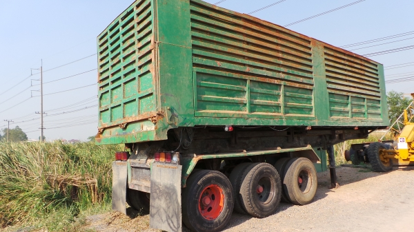 ขาย เทเลอร์เซมิดั้ม 3 เพลา มี 3 หาง เหลือง 1 เขียว 2