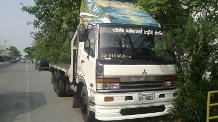 FUSO FN515 เพลาเดียวพื้นเรียบ