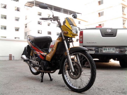 ขออนุญาติขาย HONDA NICE 110 cc. มือเดียว สีเหลืองดำ