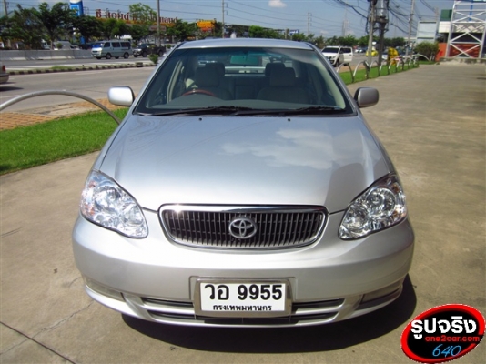 TOYOTA ALTIS  1.8 G ตัว TOP ปี 2003 ติด แก๊ส LPG