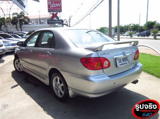 TOYOTA ALTIS  1.8 G ตัว TOP ปี 2003 ติด แก๊ส LPG