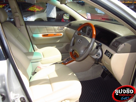 TOYOTA ALTIS  1.8 G ตัว TOP ปี 2003 ติด แก๊ส LPG