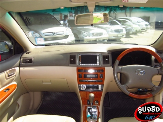 TOYOTA ALTIS  1.8 G ตัว TOP ปี 2003 ติด แก๊ส LPG