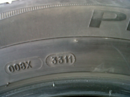ขายยาง Michelin Primacy LC 235/55R17 ปี 24/12 1 เส้น 33/11 3เส้น