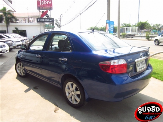 TOYOTA VIOS 1.5 S สีน้ำเงิน ปี 2004 ออโต้ TOYOTA VIOS 1.5 S สีน้ำเงิน ปี 2004 ออโต้