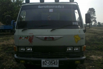 6ล้อดั้ม5คิว HINO FBเครื่องWO4D-120แรงม้า Fหน้าหลัง