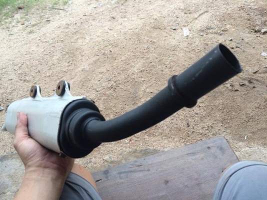 ปลายท่อวิบาก2จังหว่ะ เป็นอลูมิเนียม