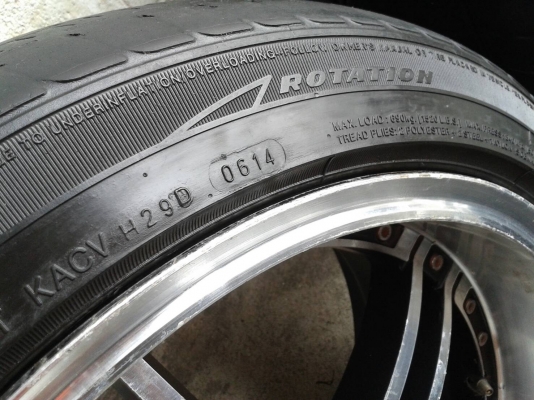 ขอบ18นิ้ว5รู114หน้า8ตื้นหลัง9ลึก พร้อมยาง สวยๆ 4 ล้อ ราคา 8500 บาท