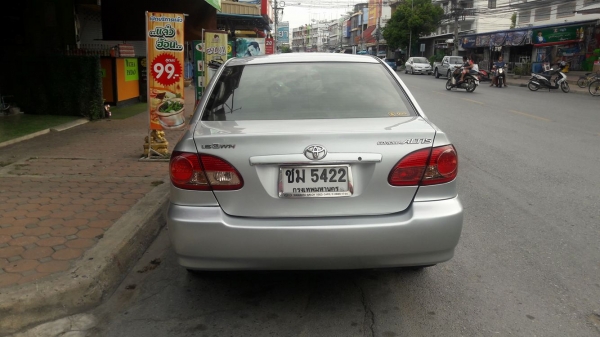 ขายtoyota altis2007top1.6g