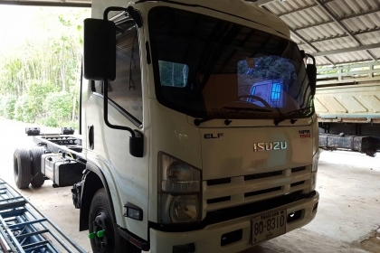ขายหัวแชสซีหกล้อ ISUZU NPR เครื่อง 150 แรง ปี 53 ช่วงยาว 5 เมตร ทะเบียนพร้อม