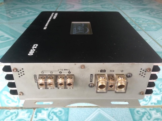 แอมป์คลาสดี CAR X 1400W มือสองสภาพดี ใช้งานปกติ เนื้อเบสแน่น ขับซับ10&quot;-12&quot;หล่อตลาดได้(ว้อยไม่เกิน2.5&quot;) ขาย 2150 บาท สนใจ0892425454 อยู่สระบุรีส่งได้