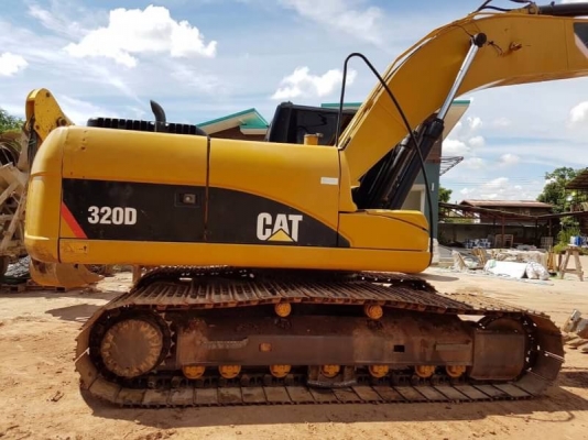 ขายคับCAT 320D 8,000ชม ปั๊มดี เอวแน่น ช่วงล่างเปลี่ยนใหม่หมดยกชุด เล่มทะเบียน