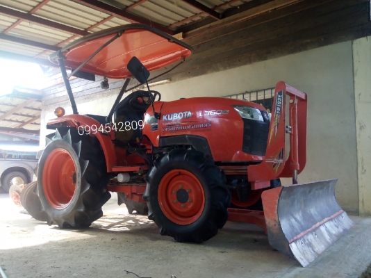KUBOTA L3608SP + พร้อมผานบุกเบิก DP224E