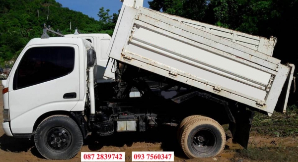 ขายคู่กัน(ไม่แยกขาย) รถดั้มพ์ 6 ล้อ HINO