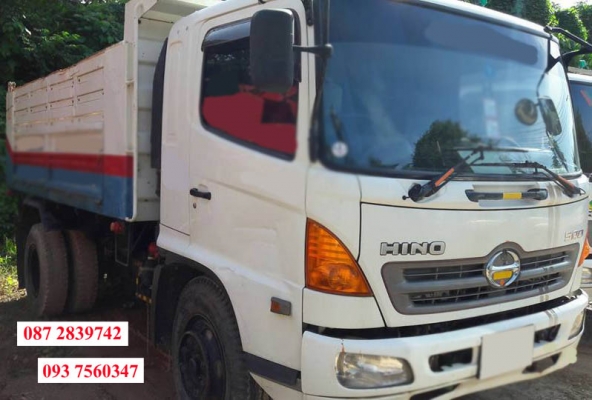 ขายคู่กัน(ไม่แยกขาย) รถดั้มพ์ 6 ล้อ HINO ขายคู่กัน(ไม่แยกขาย) รถดั้มพ์ 6 ล้อ HINO