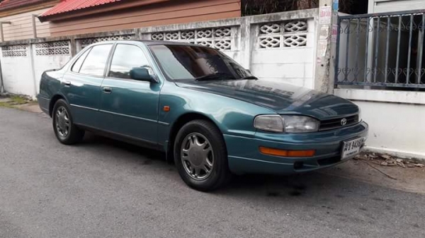 TOYOTA CAMRY ท้ายหงษ์ ปี 1995 เครื่อง 2,200 CC. เกียร์ออโต้ เงียบ ๆ เดิม ๆ ใช้ยาว ๆ น้ำมัน + แก็ส LPG แรง+ประหยัด TOYOTA CAMRY ท้ายหงษ์ ปี 1995 เครื่อง 2,200 CC. เกียร์ออโต้ เงียบ ๆ เดิม ๆ ใช้ยาว ๆ น้ำมัน + แก็ส LPG แรง+ประหยัด
