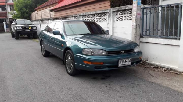TOYOTA CAMRY ท้ายหงษ์ ปี 1995 เครื่อง 2,200 CC. เกียร์ออโต้ เงียบ ๆ เดิม ๆ ใช้ยาว ๆ น้ำมัน + แก็ส LPG แรง+ประหยัด TOYOTA CAMRY ท้ายหงษ์ ปี 1995 เครื่อง 2,200 CC. เกียร์ออโต้ เงียบ ๆ เดิม ๆ ใช้ยาว ๆ น้ำมัน + แก็ส LPG แรง+ประหยัด