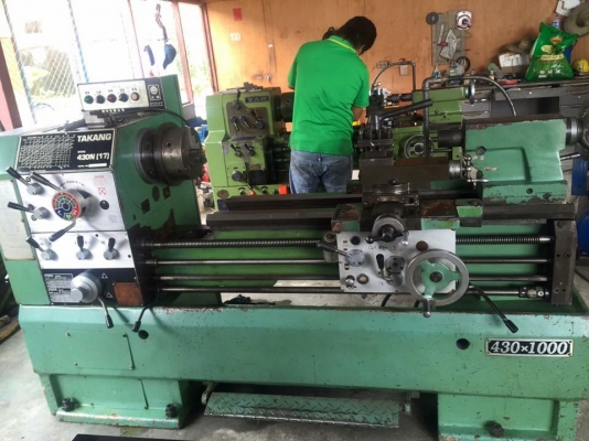 ขายเครื่องกลึง6ฟุตใต้หวัน430x1000สภาพสวยพร้อมใช้ราคาเบาๆครับ