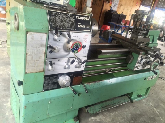 ขายเครื่องกลึง6ฟุตใต้หวัน430x1000สภาพสวยพร้อมใช้ราคาเบาๆครับ