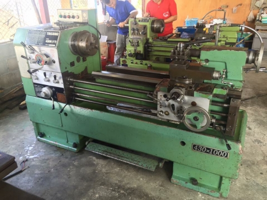 ขายเครื่องกลึง6ฟุตใต้หวัน430x1000สภาพสวยพร้อมใช้ราคาเบาๆครับ