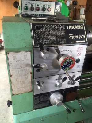 ขายเครื่องกลึง6ฟุตใต้หวัน430x1000สภาพสวยพร้อมใช้ราคาเบาๆครับ
