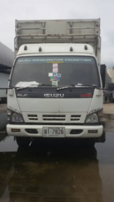 ขายแล้วครับ.หกล้อ อีซูชุ NQR175ปี50 แอร์ พ.เวอร์ ยางเรเดียล ช่วงยาว5.50ม สภาพดีสวยบางเดิมไม่มีทีติพร้อมวิ่งงาน เล่มทะเบียนพร้อมโอน