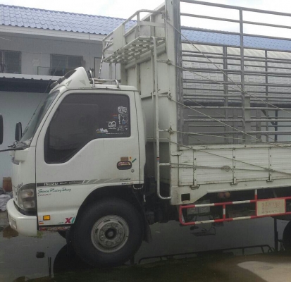 ขายแล้วครับ.หกล้อ อีซูชุ NQR175ปี50 แอร์ พ.เวอร์ ยางเรเดียล ช่วงยาว5.50ม สภาพดีสวยบางเดิมไม่มีทีติพร้อมวิ่งงาน เล่มทะเบียนพร้อมโอน