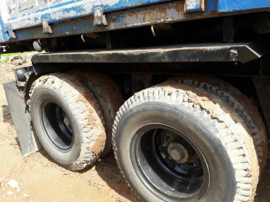 ขายหางพ่วงดัมพ์สามมิตร 3 เพลาปี 2551 ราคา 450000