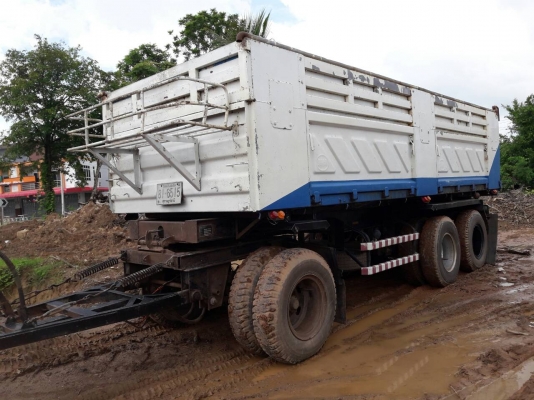 ขายหางพ่วงดัมพ์สามมิตร 3 เพลาปี 2551 ราคา 450000