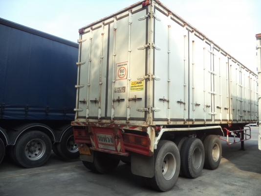 ขาย หางเทรเลอร์ ตู้สภาพดี ไม่มีรั่ว ราคาต่อตู้ใหม่ 850,000 ขายเพียง 400,000 บาท