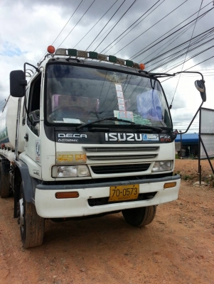 ขายISUZU DECA 2เพลา พร้อมแท้งค์ เครื่อง270แรง