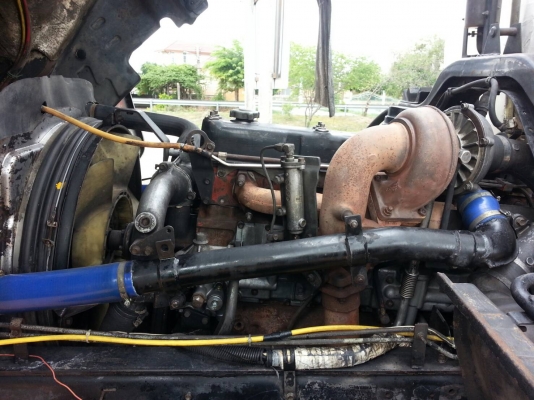 ขายISUZU DECA 2เพลา พร้อมแท้งค์ เครื่อง270แรง