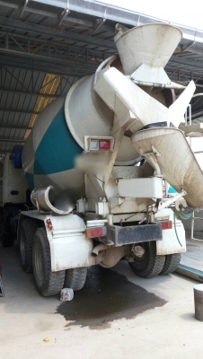 รถ 10 ล้อ VOLVO  โม่ปูน  320 แรงม้า. ปี 45.    สนใจติดต่อ  081 - 6079515