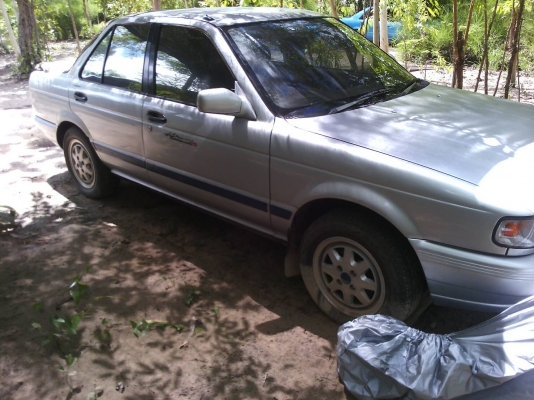 กะบะเก่ง นิสัน SUNNY B 13 1995 -1996 เกีย ธรรมดา น้ำมันเบนชิลสภาพพร้อมใช้แอร์ใช้ไ ด้ดี ราคาเบา ขาย 4