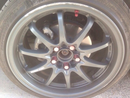 ล้อ CE 28 งาน CGO-400 ขอบ 17 พร้อมยาง Dunlop Lm 704 ปี 14 สภาพสวยๆครับ