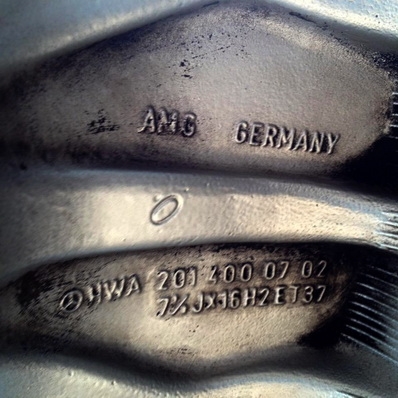 ล้อBENZ AMG แท้ 16 นิ้ว