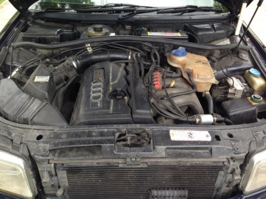 Audi A4 ปี97 ติดแก๊สหัวฉีด เกียร์ออโต้ 0804465223