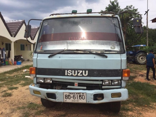 6 ล้อดั้ม 145 แรง ISUZU FSR11F รถห้างแท้ๆเดิม มีเพาเวอร์ แอร์เย็น เล่มม.79