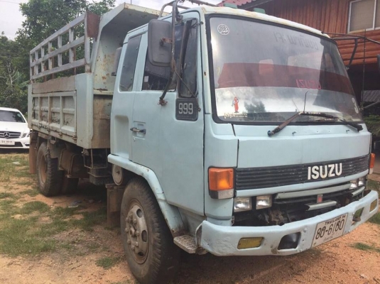 6 ล้อดั้ม 145 แรง ISUZU FSR11F รถห้างแท้ๆเดิม มีเพาเวอร์ แอร์เย็น เล่มม.79