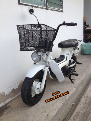 ชาลีบ้านๆ Honda Chaly ราคาพิเศษ 12,900 บาท ✅เครื่อง Hondaเวฟ100 ✅คาบูเดิมเวฟ ✅สีขาว ✅ตะกร้าหน้าใหญ่ ✅โช๊คหน้า-หลังนุ่มๆนิ่มๆ ✅ไฟหน้า-หลัง โทร 093-9578297 โน๊ต ***รถจอดอยู่ หมู่บ้านกรีนวิว 3 ถนนเก้ากิโล อ.ศรีราชา จ.ชลบุรี*** ((ส่งได้ทุกจังหวัดค่าส่งเก็บปลา